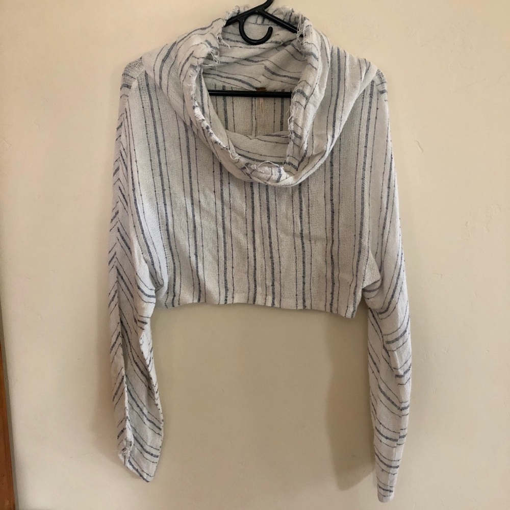 Free people knitted crop top